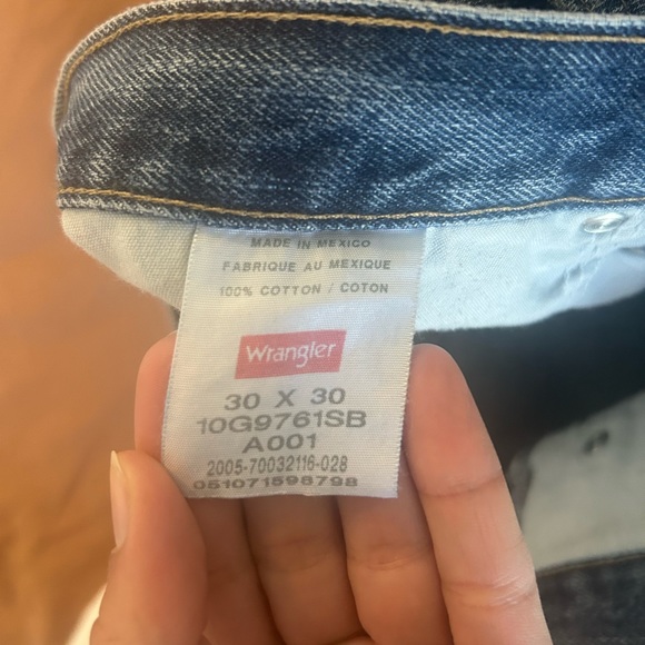 SOLD!! Wrangler Denim - Picture 6 of 6